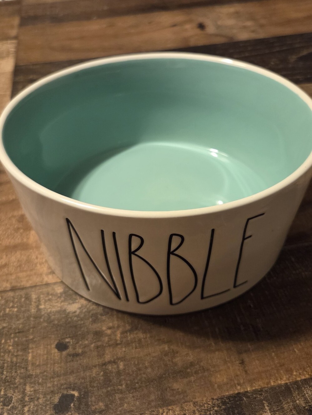 RAE DUNN Artisan Collection NIBBLE Serving Entertaining Snack Bowl By Magenta